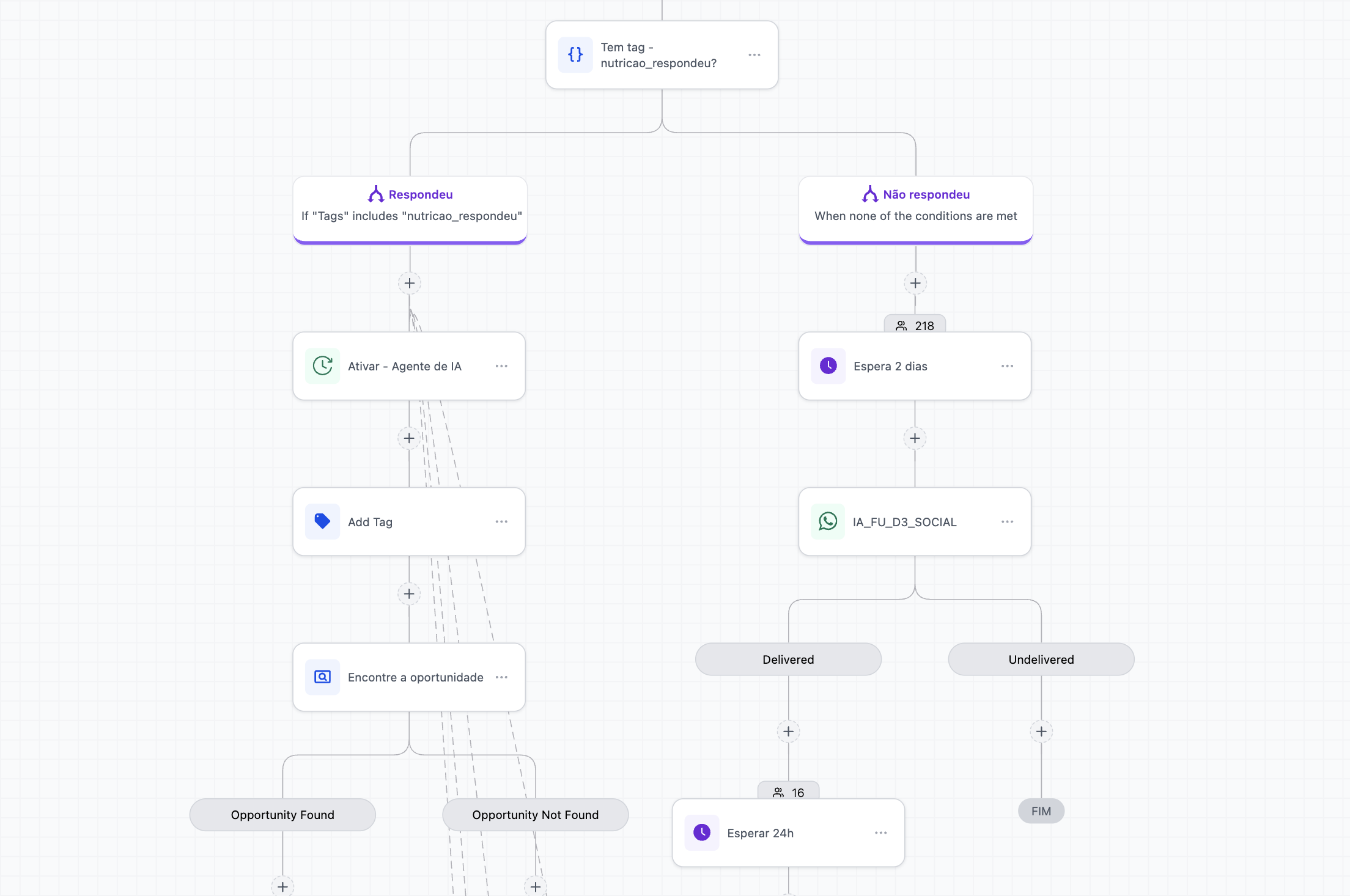 Automação de follow-up